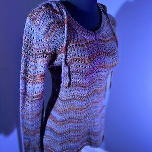 Royal Robbins Sophia Hoodie Zig Zag Sweater